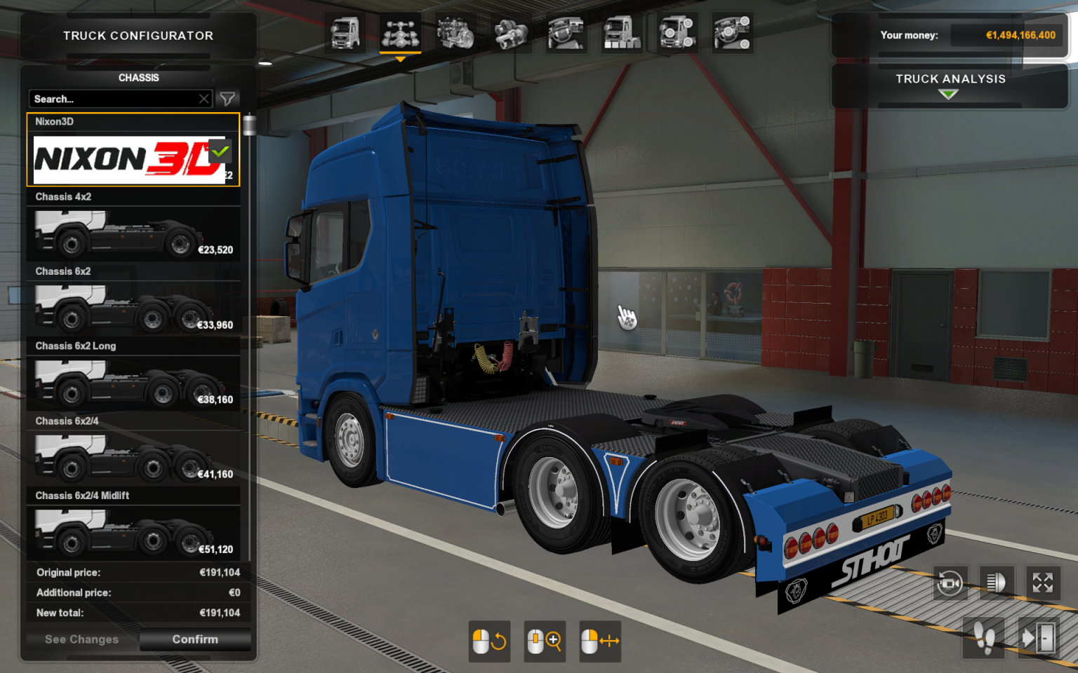 Solar Eclipse Chassis For Scania Eugene Rs Nixon3d Store